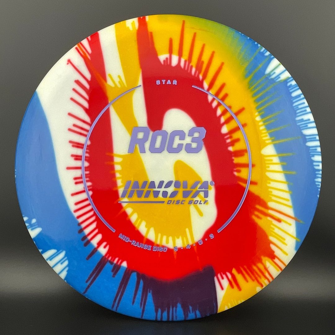 Star I-Dye Roc3 Disc Golf Disc
