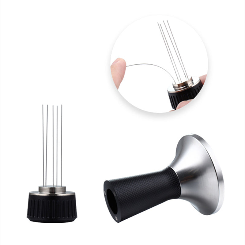 Reticulated Series Coffee Powder Hammer Stainless Steel Powder Distributor - Korvel