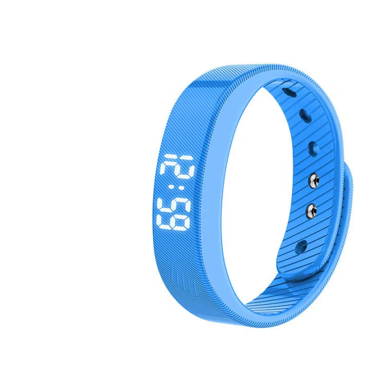 Smart Watch Electronic Vibration Waterproof Night Light Student Bracelet Sports Smart Bracelet - Korvel