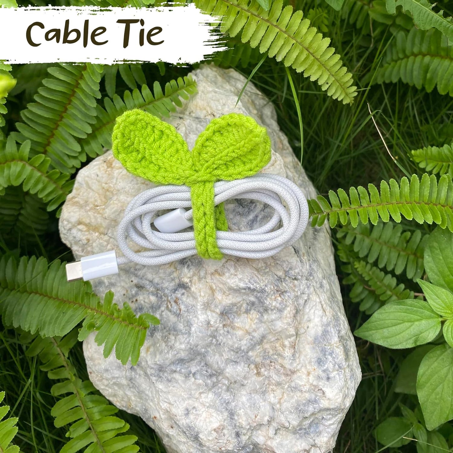 Cute Knitted Crochet Leaf Sprout - Multi-Functional Accessory