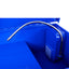 40 Gallon Parts Washer 24 Gallon Solvent Capacity 5 Gallon Per Minute Max Pump Output Heavy Duty Steel Powder Coated blue - Korvel