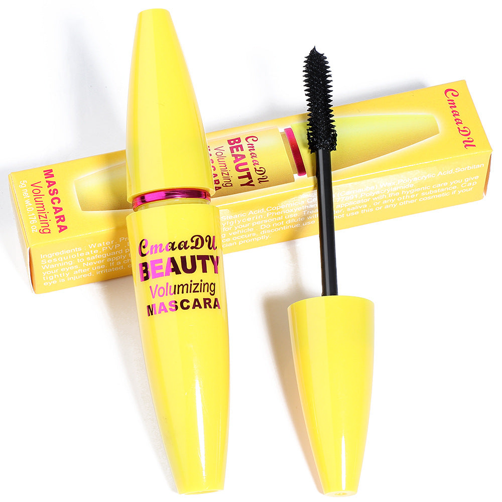 CmaaDu Makeup 4D mascara thick curling is not easy to smudge false eyelashes - Korvel
