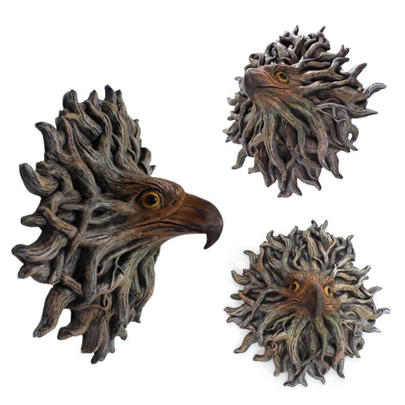 Eagle pendant outdoor garden resin simulated animal statue - Korvel