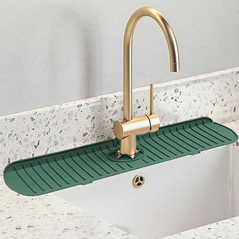 Premium Silicone Faucet Splash Pad for Kitchen & Bath
