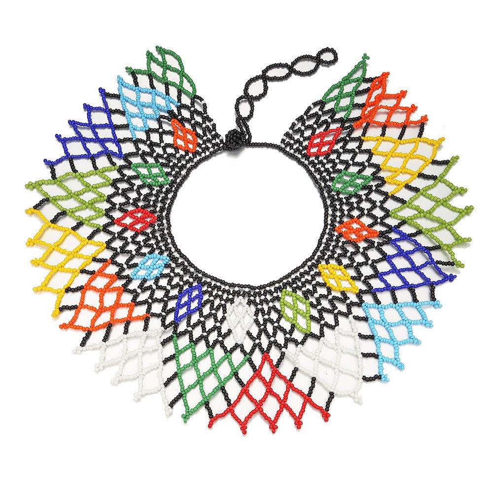 Beaded Clothing Necklace Assembly Beaded Clothing - Korvel