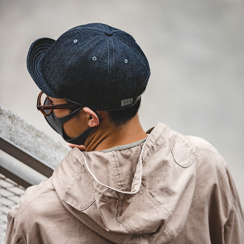 American Retro Cowboy Duckbill Hat - Trendy Short Brimmed Style