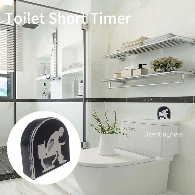 Time Out Stool Sand 5 Minute Restroom Clock Hourglass Valentine's Day Birthday Gift Creative Timers Kids Boyfriend Husband Gift - Korvel