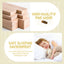 Twin Size Bed Floor Bed with Safety Guardrails and Door for Kids, White - Korvel