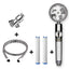 Propeller Shower Turbocharged Shower Head Shower Head Shower One-Button Water-Stop Shower - Korvel