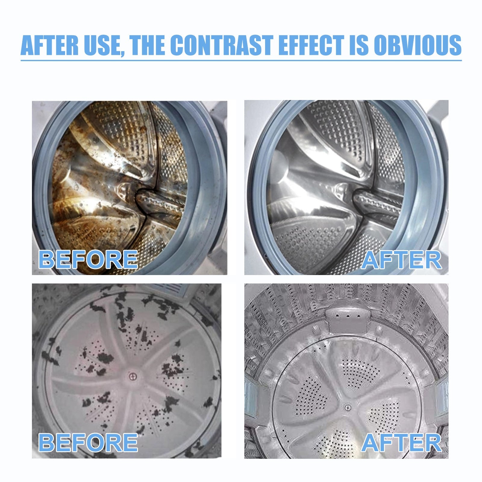 Washing Machine Cleaning Tablets, Washing Machine Slot Automatic Drum Cleaning Dirt And Odor Cleaning Tablets - Korvel