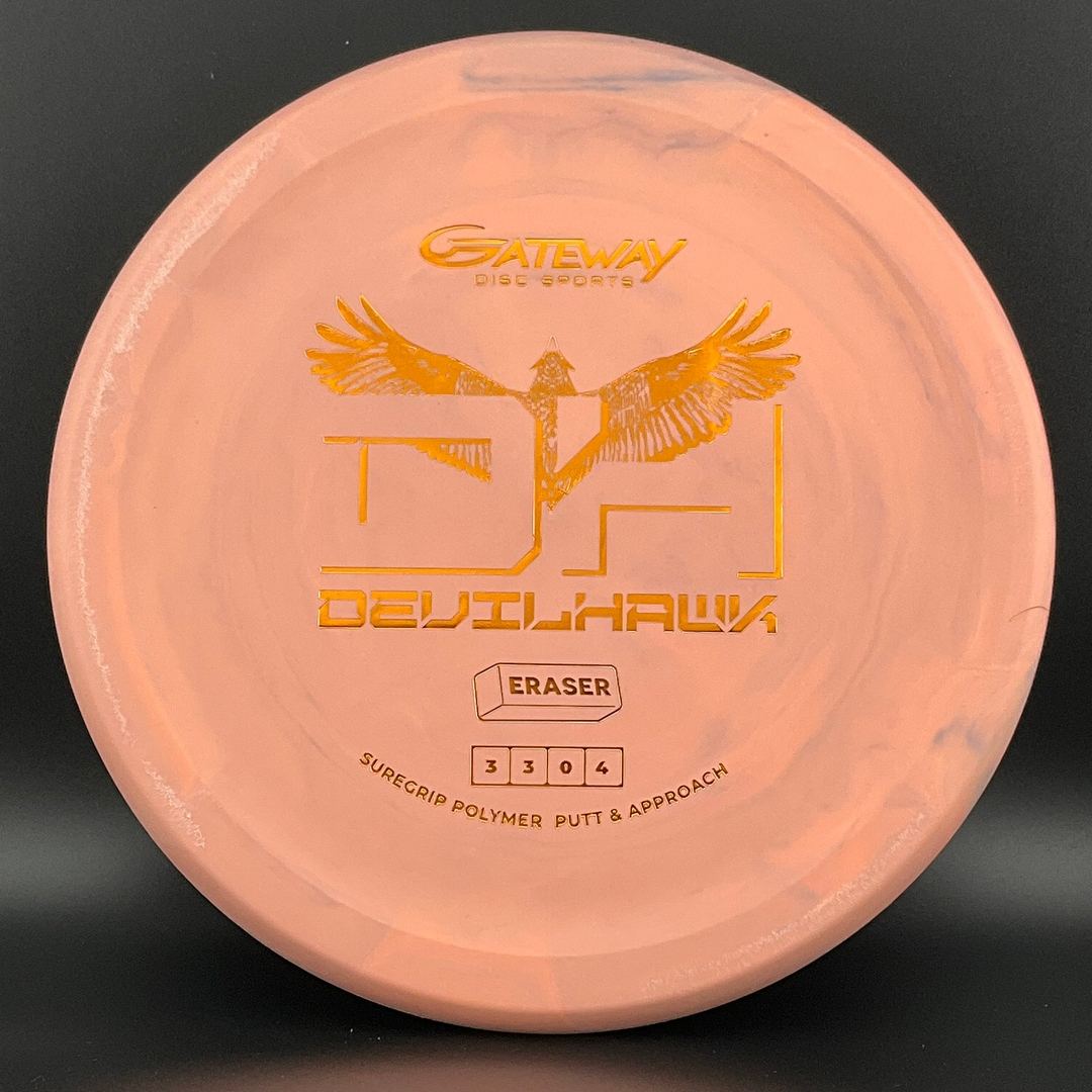 Suregrip Devilhawk - Disco de Plástico Premium para Putt
