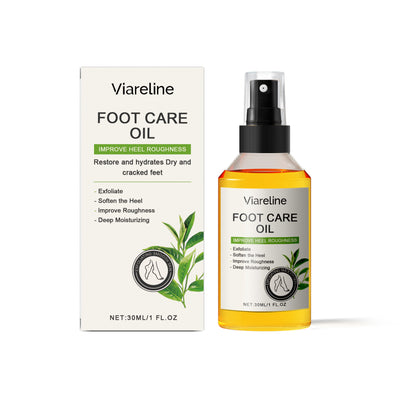Foot Care Oil Gentle Exfoliating Delicate Moisturizing Hydrating Heel Care Oil - Korvel