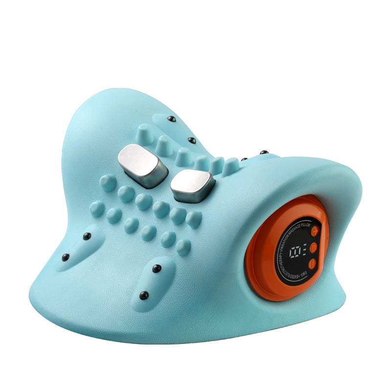 Multi functional shoulder and neck massager portable car mounted household electric kneading neck - Korvel