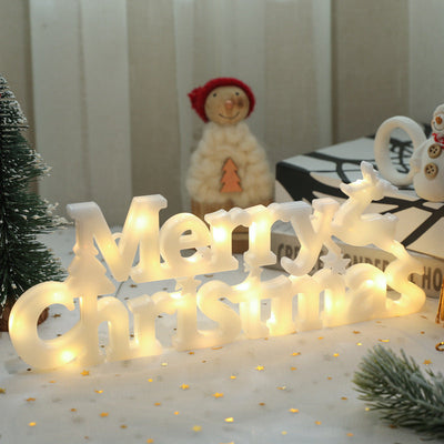 Christmas decorations, Christmas tree ornaments, LED lights, Christmas wreaths, letter lights, chrismas - Korvel