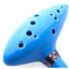 12-Hole Alto Key C Ocarina - Premium Ceramic Musical Instrument