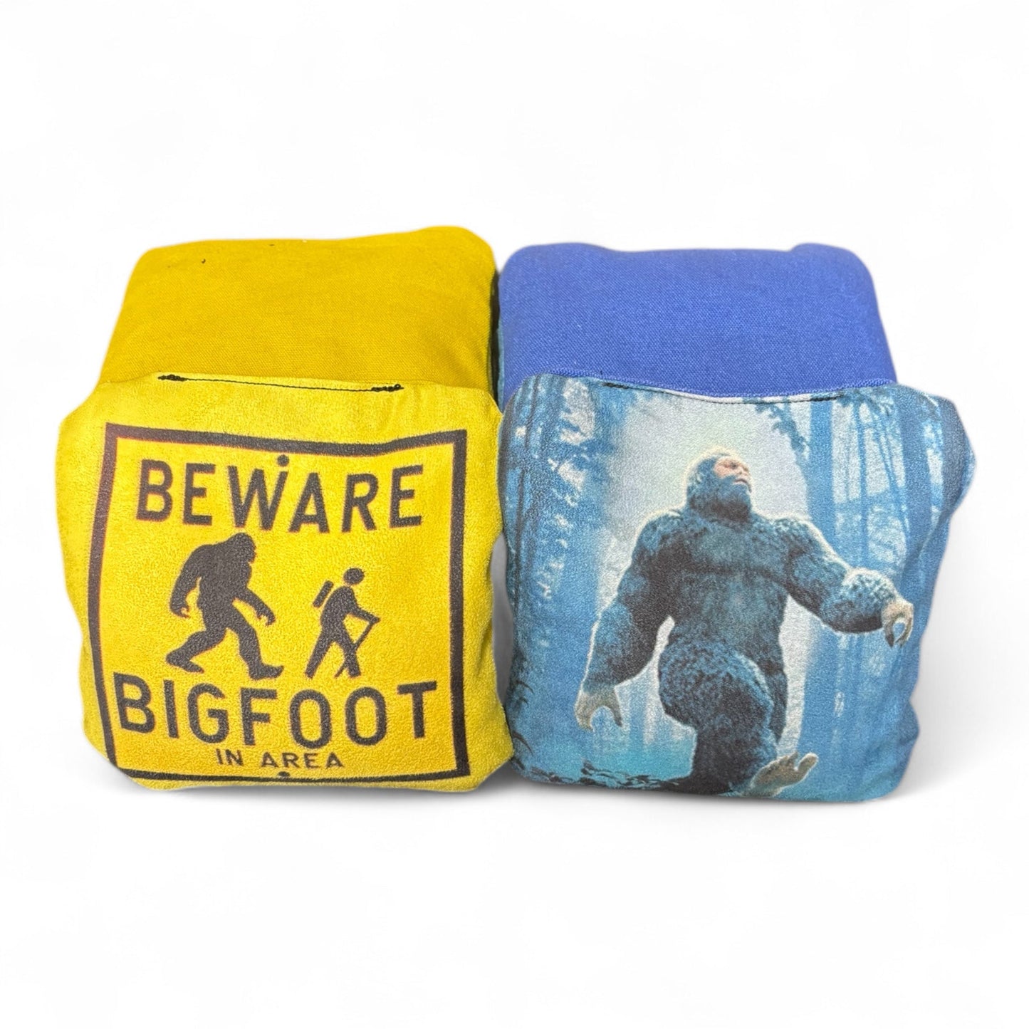 Bigfoot Retro Cornhole Bags - Set of 8 Premium Bags - Korvel