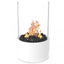 Chimenea de Alcohol Portátil para Interiores con Diseño de Vidrio