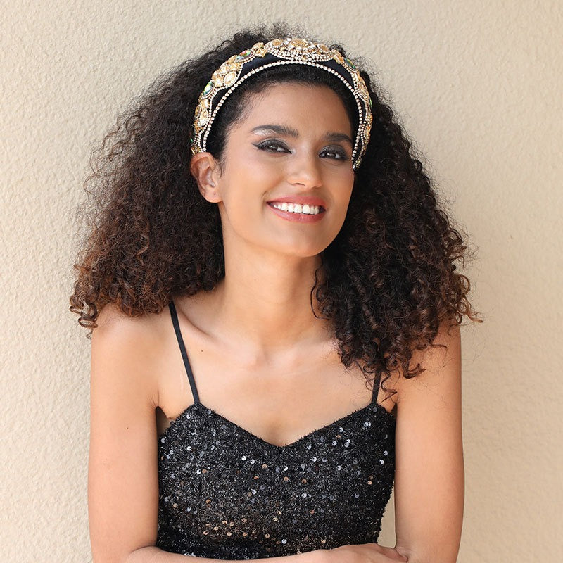Baroque Retro Rhinestone Inlaid Hair Accessories