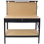 Premium Steel Workbench with Drawer and Peg Board