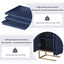 TREXM Modern Sideboard Elegant Buffet Cabinet with Large Storage Space for Dining Room, Entryway (Navy) - Korvel