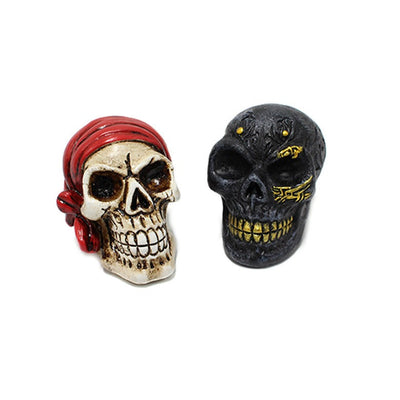 Pirate Ghost Head Aromatherapy Pendant Resin Car Air Outlet Skeleton Head Decoration - Korvel