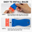 ScrapeMate Blade Set - Premium Plastic Razor Scraper Tool