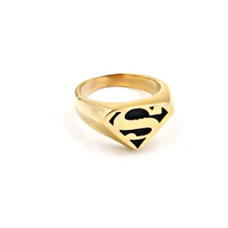 Superman Men's Ring European and American Fashion - Korvel