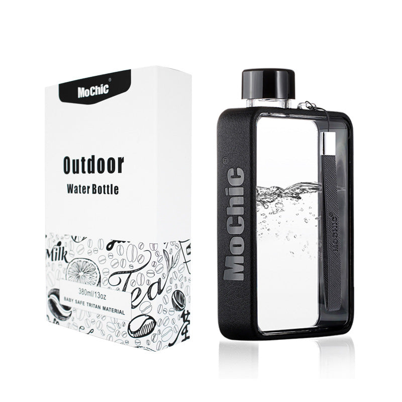 MoChic Sports Flat A5 Water Cup Portable High-Value Paper Water Bottle Ins Style Korean Version Of The Plastic Water Bottle - Korvel