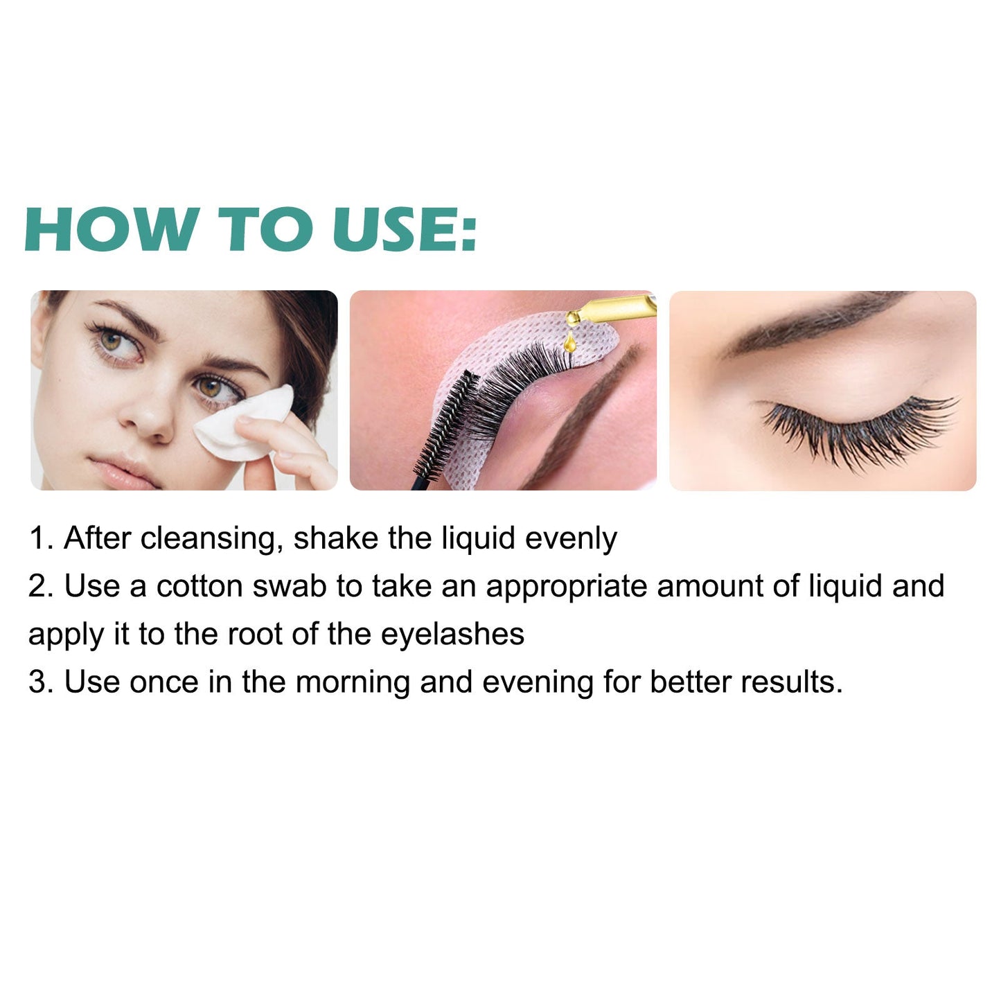 Eyelash Nourishing Oil, Natural Lengthening And Curling Volumizing Thick Mascara - Korvel