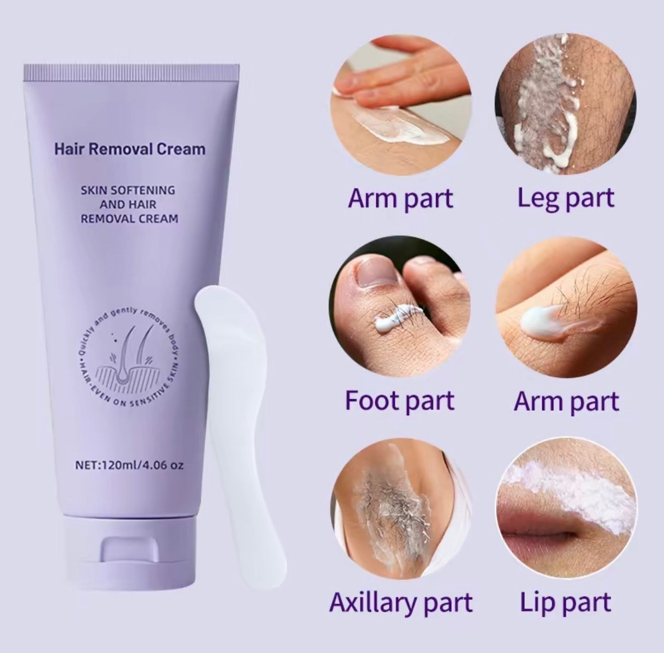 SoftGlow Gentle Hair Remover Cream