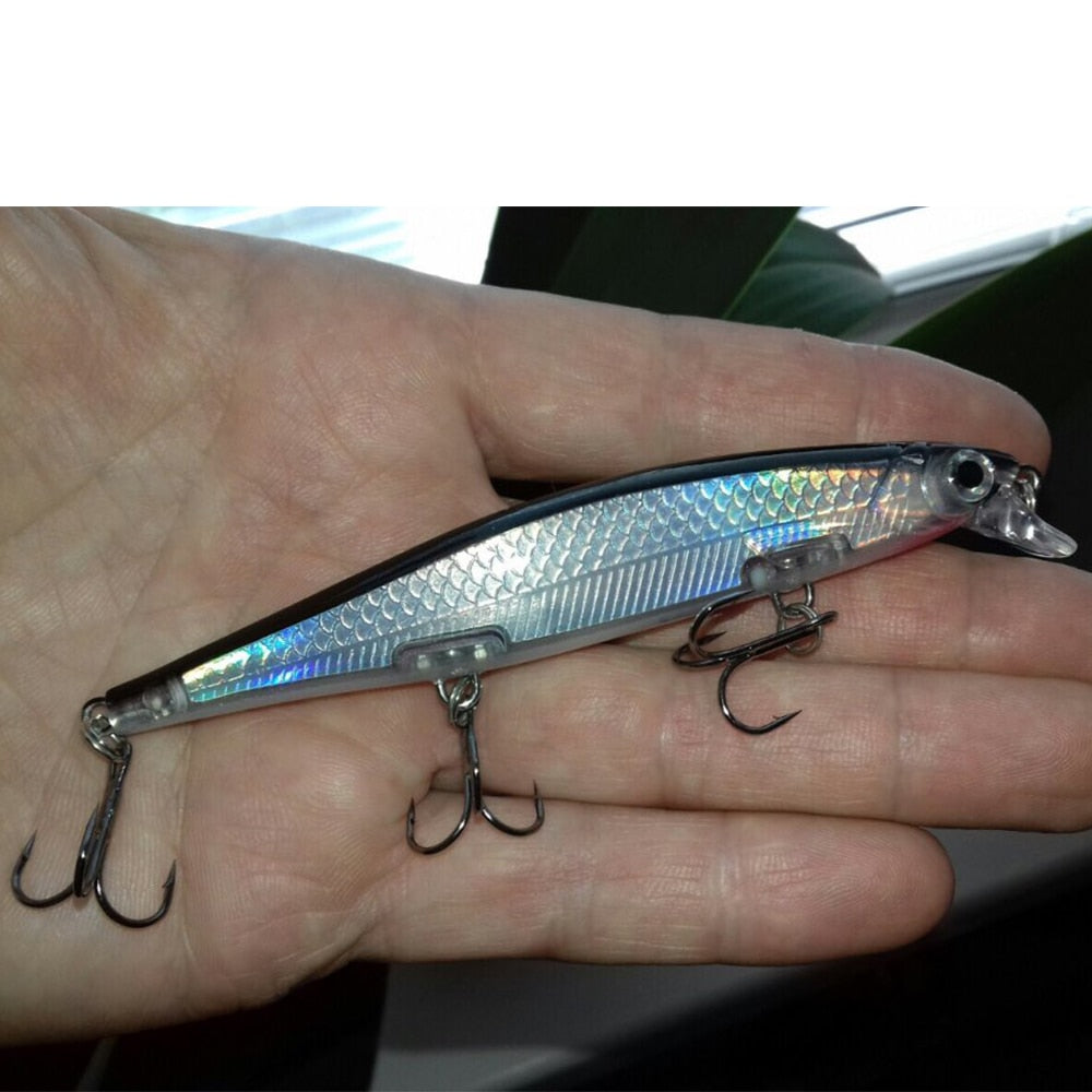 110mm 13g Swimbaits Bass Big Fish Fishing lure sinking Floating Wobblers Hard bait Crankbait Minnow Lure for pike Fishing tackle - Korvel