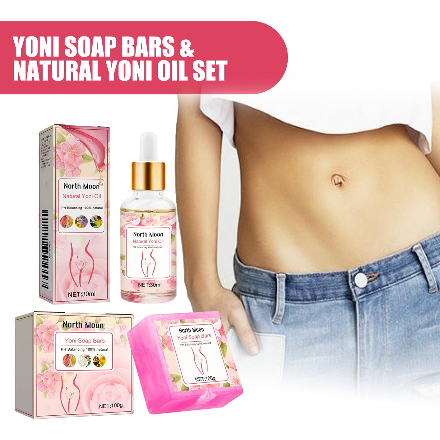 Women's Cleansing Treatment Essence Body Skin Cleansing Mild Bath Soap Treatment Essence - Korvel