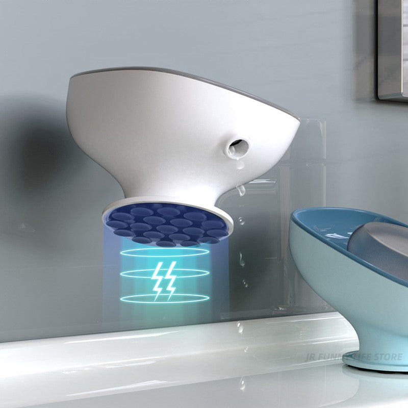 Suction Cup Soap Dish Vanity Countertop Soap Rack - Korvel