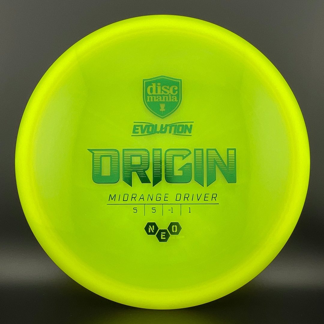 Discmania Neo Origin Midrange Disc Golf Disc