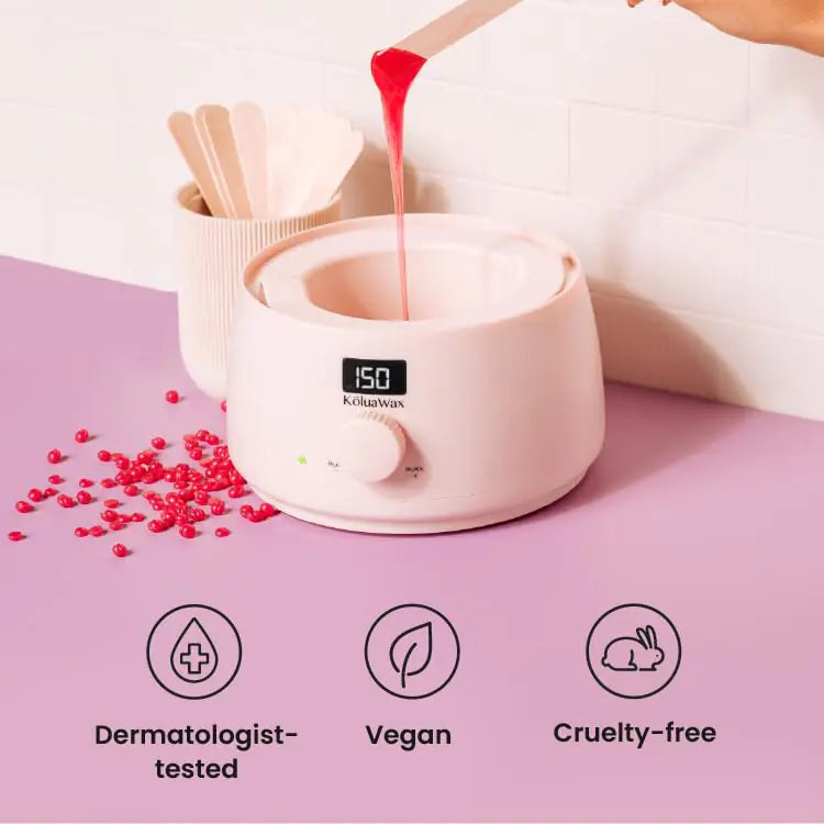 KoluaWax Premium Waxing Kit for Women - Complete Hair Removal Solution