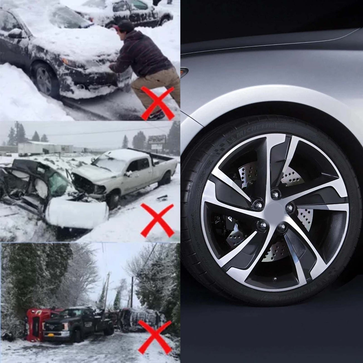 Snow Safe Anti Skid Spray, Winter Snowmobile Tire Protection And Maintenance Anti-Slip Agent - Korvel