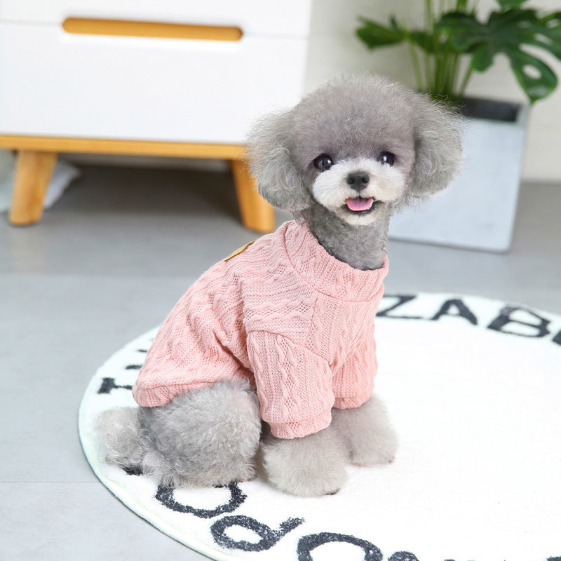 Pull en laine de qualité supérieure pour chiens de petite taille