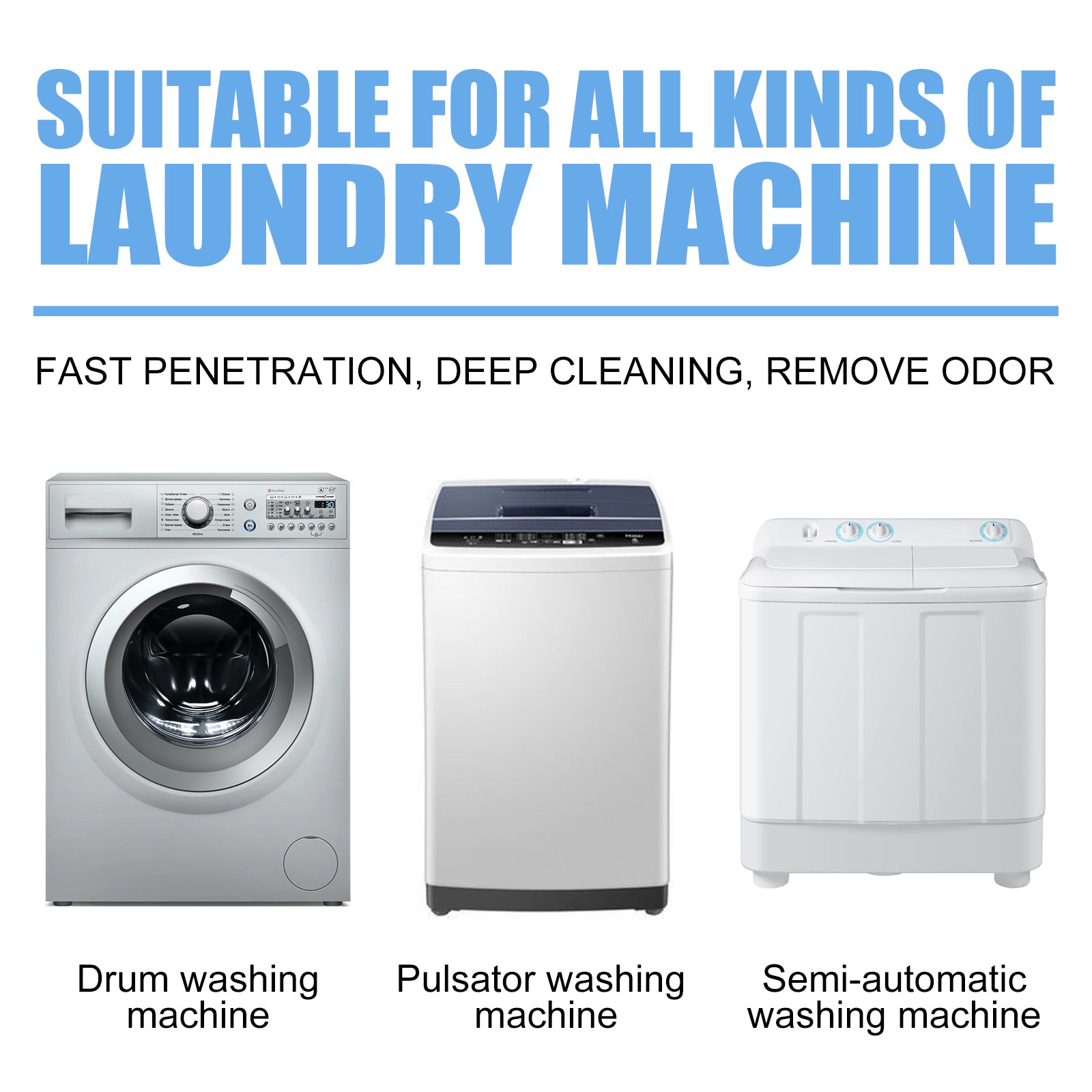 Washing Machine Cleaning Tablets, Washing Machine Slot Automatic Drum Cleaning Dirt And Odor Cleaning Tablets - Korvel