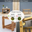 Acacia Wood Shoe Rack Bench Strong Weight Bearing Upto 200 LBS Best Ideas For Entryway Frontdoor Bathroom, Natural Color. - Korvel
