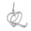 Hip Hop Grass Letter Pendant with Cuban Chain