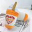 Sounding Dog Toy Drink Juice Ice Cream Plush Toy - Korvel