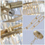 Luxury Crystal Chandelier Modern Chandeliers Lights Fixture Hanging Pendant Light Fixture for Dining Room Bedroom Living Room - Korvel