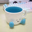Kawaii Hand-Pinch Feet Ceramic Coffee Cup
