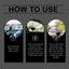 glass oil film remover, clear vision without trace use easy to remove stubborn oil film cleaner - Korvel