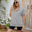 Half Zip Short Sleeve Hooded Top - Korvel
