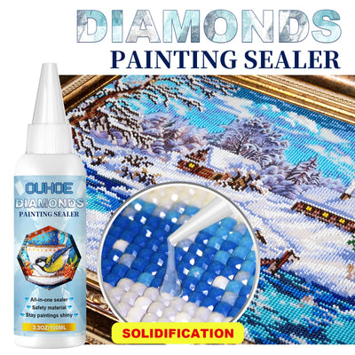 Diamond Painting Sealant, Diamond Painting Oil Painting Protective Adhesive 5D Diamond Painting Puzzle Sealant - Korvel