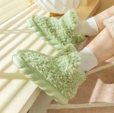 Zapatos de Invierno Acogedores de Pana