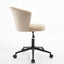 Silla de Oficina en Forma de Flor de Terciopelo con Giro