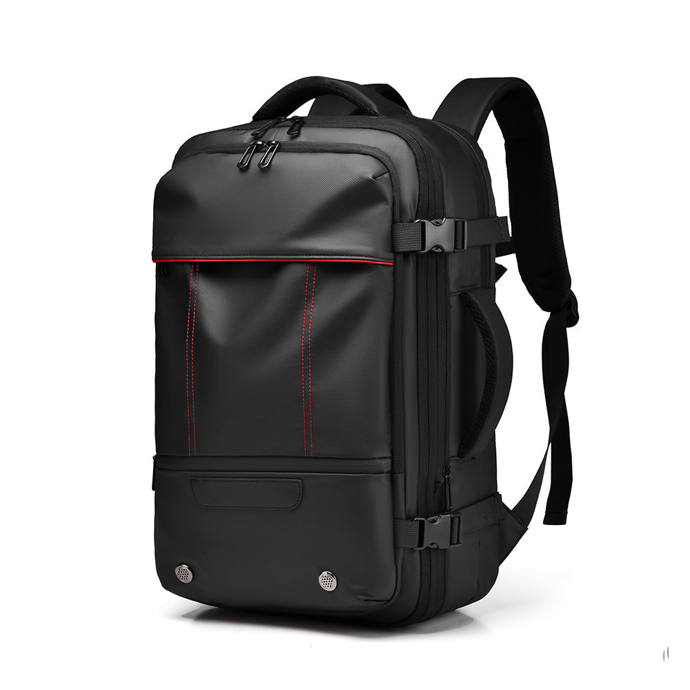 Men's Backpack Business Travel Backpack Large Capacity Expansion Multifunctional Vacuum Compression Backpack for Men - Korvel
