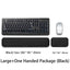 Keyboard mouse wrist rest ergonomic office typing protect relax wrist memory foam mouse pad computer notebook mouse pad - Korvel